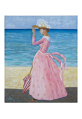 Lia (Tosny, Les Andelys) "Viking umbrella"