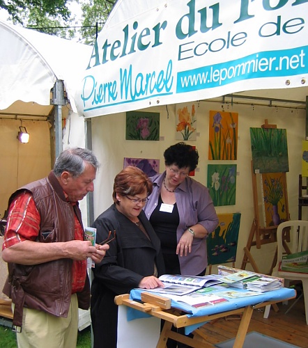 Jean, Martine (Haranger) sont accueillis par Marie