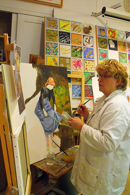Chantal Gerardin  l'Atelier du Pommier de Saint Clair sur Epte
