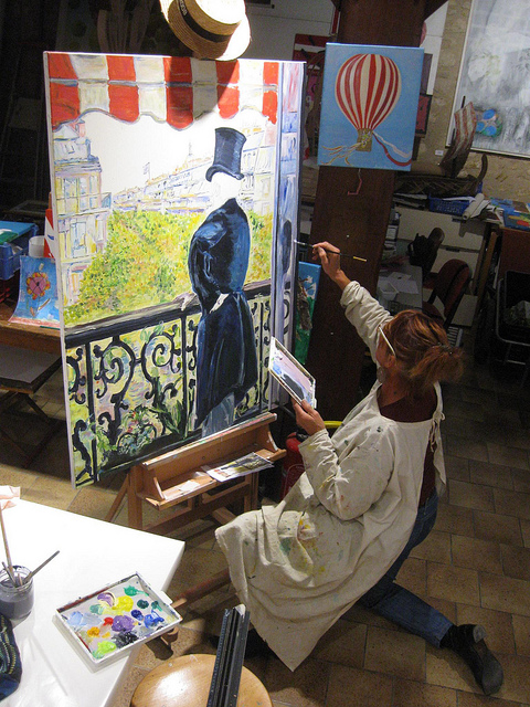 Exposition Fte de La Peinture dpartement de l'Eure, dimanche 7 juin 2015 en l'glise de Guerny 27720