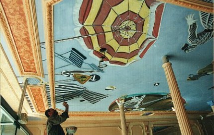 quelques jours plus tard, Frdric Lre amne un peu de couleur. Photo Gerald