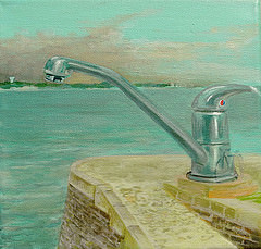 Essai interprtation de la grue du Port Lay de l'Ile de Groix