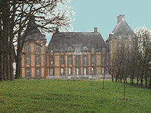 Dans le Pays de Bray, un bel endroit pour montrer mes peintures "neo pop rurales"