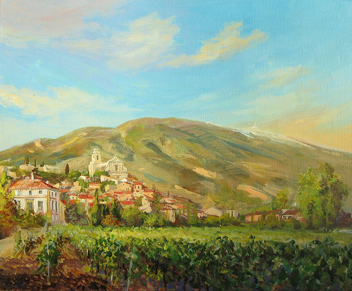 peint sur le motif vers les 18H-19H en troisime semaine d'Aout 2010 